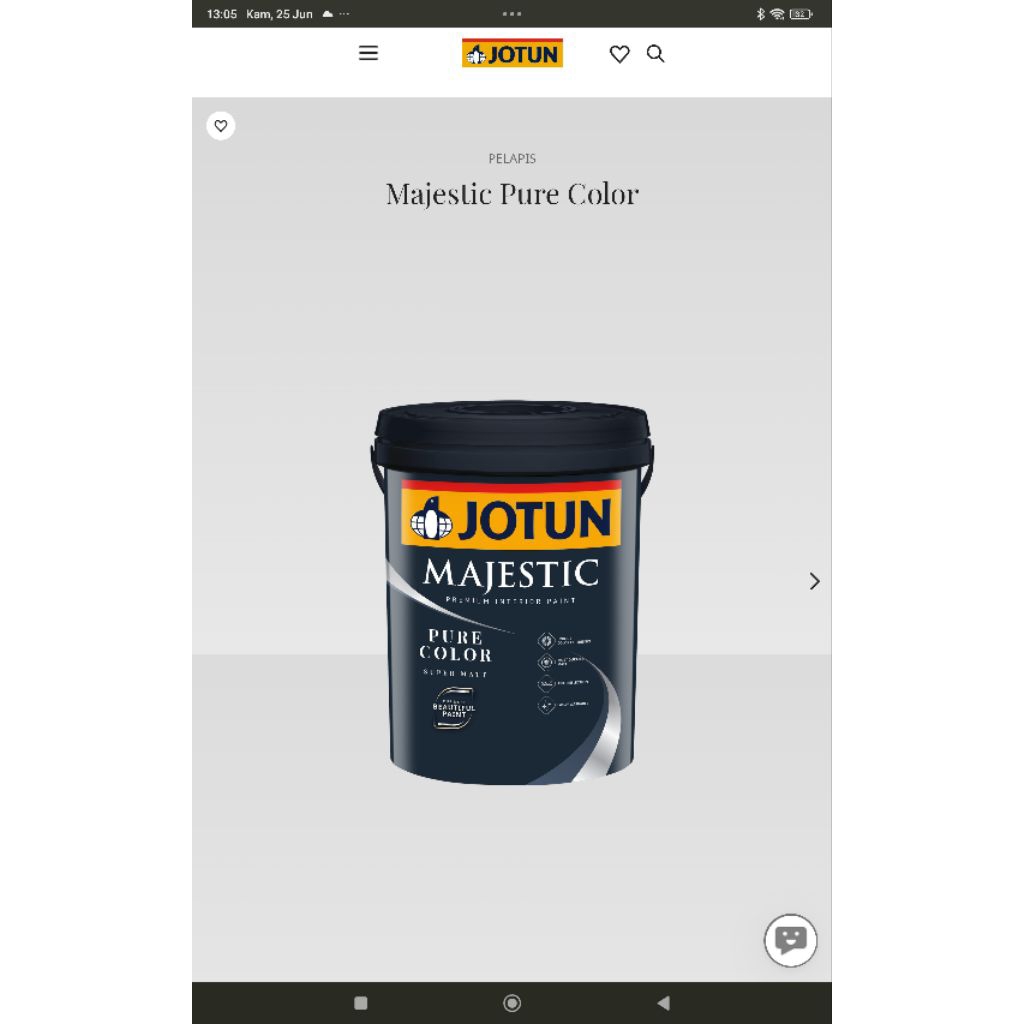0471 light antique - Jotun majestic pure color