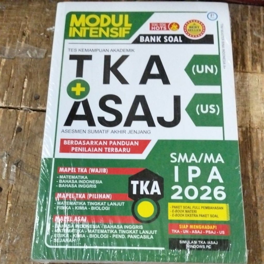 Bank Soal TKA+ ASAJ SMA IPA 2026