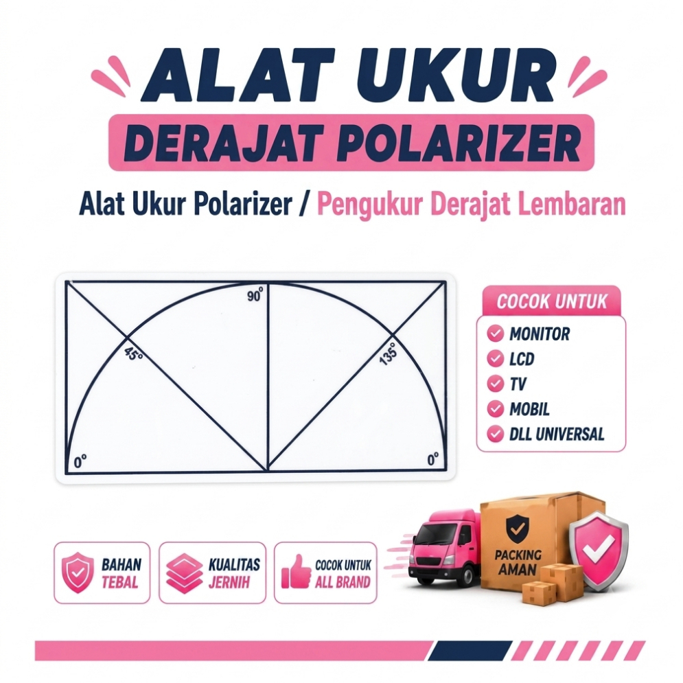 Alat Ukur Derajat Polarizer,Film Angle Testing Original