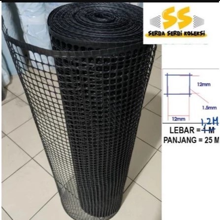 Kawat Jaring Plastik HDPE Bentuk Kotak