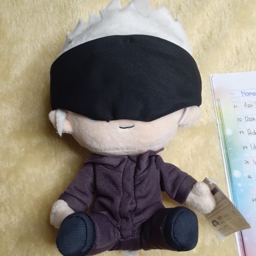 Doll boneka plush jujutsu kaisen jjk inumaki dan gojou satoru Taito