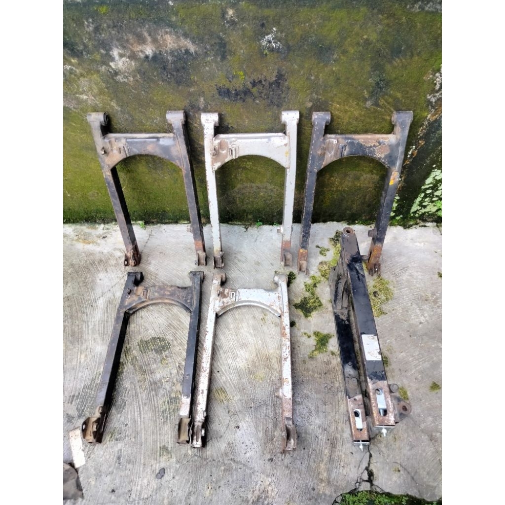 swing arm arem lengan ayun megapro gl cb original custom setelan rantai kaze