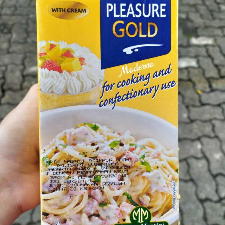 Pleasure Gold Cooking Cream 1 Liter
