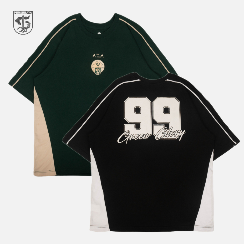 T-shirt Oversize Persebaya Anniversary 99 Tahun | Persebaya Store
