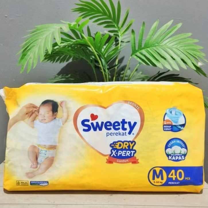 Sweety Dry Expert Perekat M 40 pcs