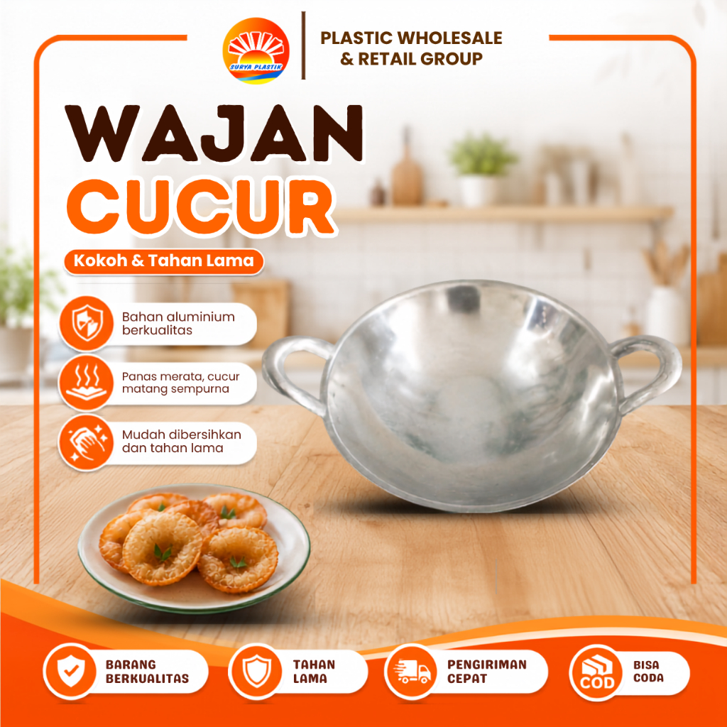 Wajan Cucur / Wajan apem / Wajan Kecil mini