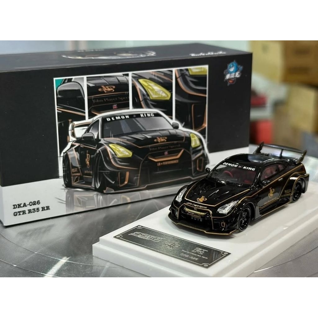 Demon king auto LBWK nissan GTR-R35 JPS livery
