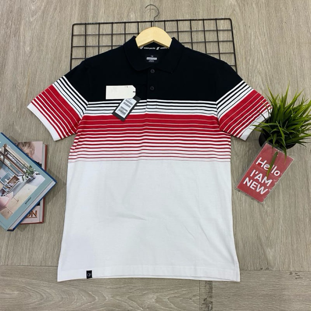 Ocean Pacific Kaos Kerah Pria Original