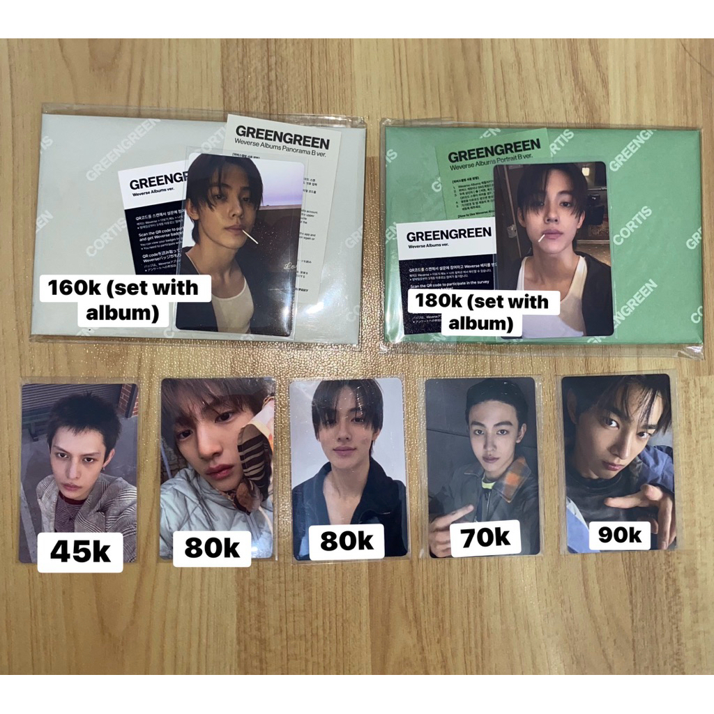 [READY STOCK] Album  Panorama B Unsealed Photocard seonghyeon, James Potrait A, pob weverse keonho p