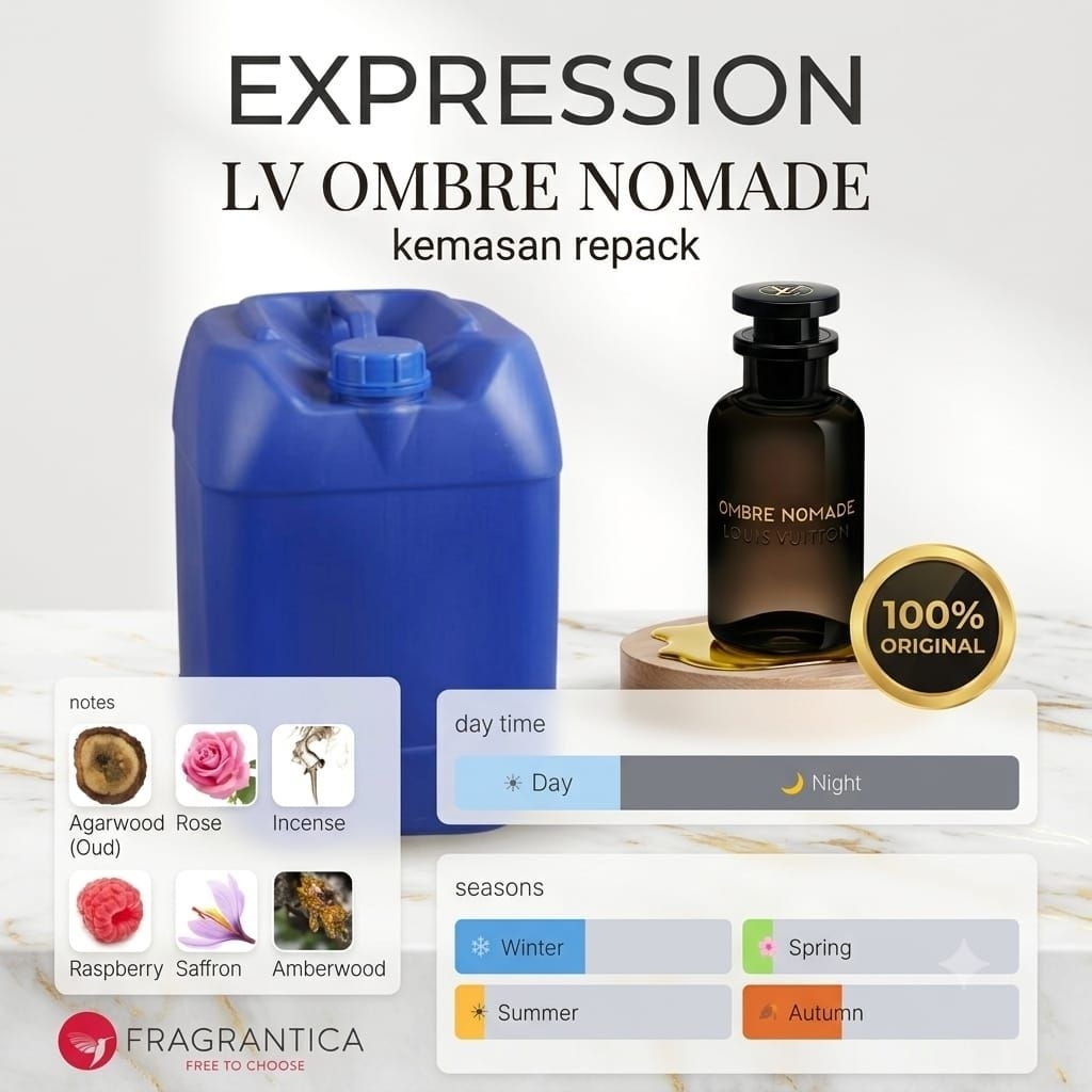 EXPRESSION/ OMBRE NOMADE /KEMASAN REPACK/BIBIT MURNI