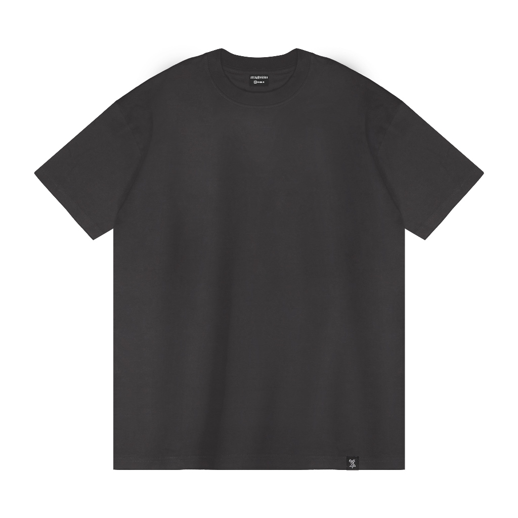 STRAIGHT VISION Darkgrey Fitted Tee | Sv Siluet Tee | Fitted Tee | Kaos Fitted Pria | Kaos Fitted Te