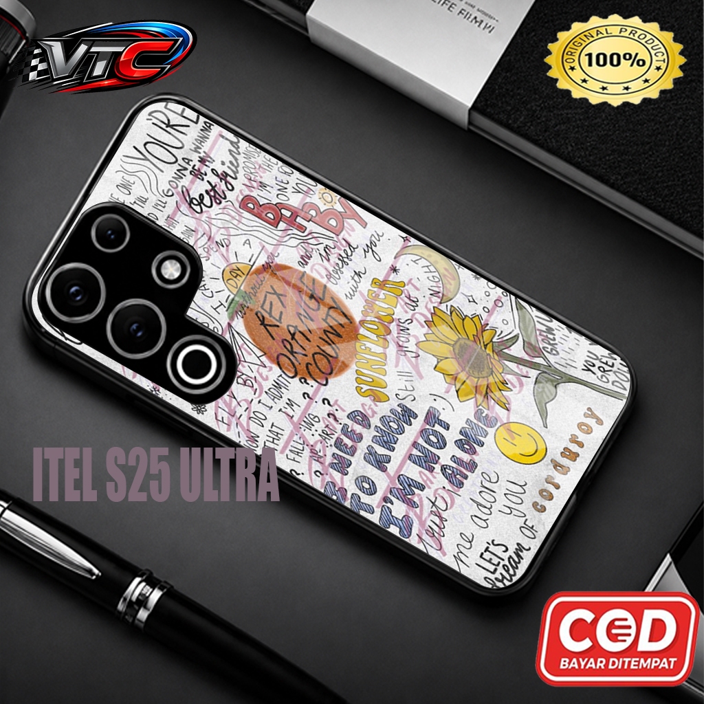 Casing HP Premium Glossy Hardcase Full Print HD Anti Lecet Anti Pudar Motif Rex Orange County untuk 