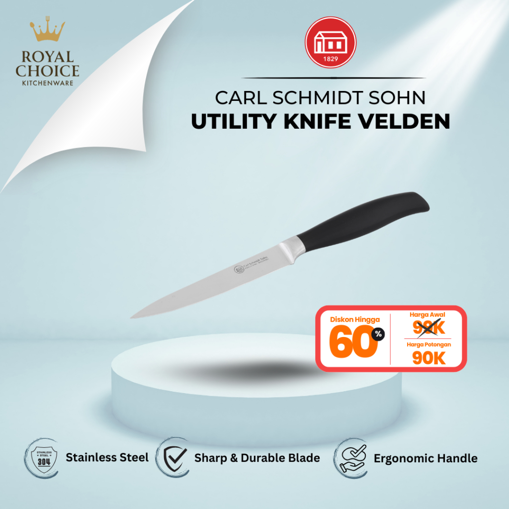 Pisau Multifungsi Berkualitas Dengan Pisau Serbaguna (Utility Knife) Carl Schmidt Sohn (Velden) Untu