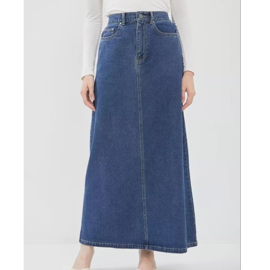Rok Dust Denim 21155 LUNY medium Dark blue