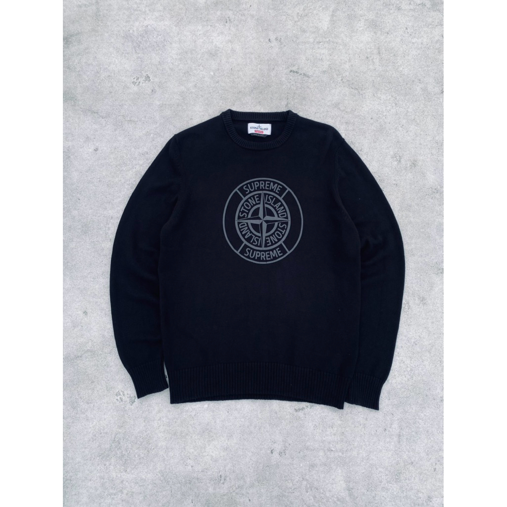 knitwear stone island x supreme