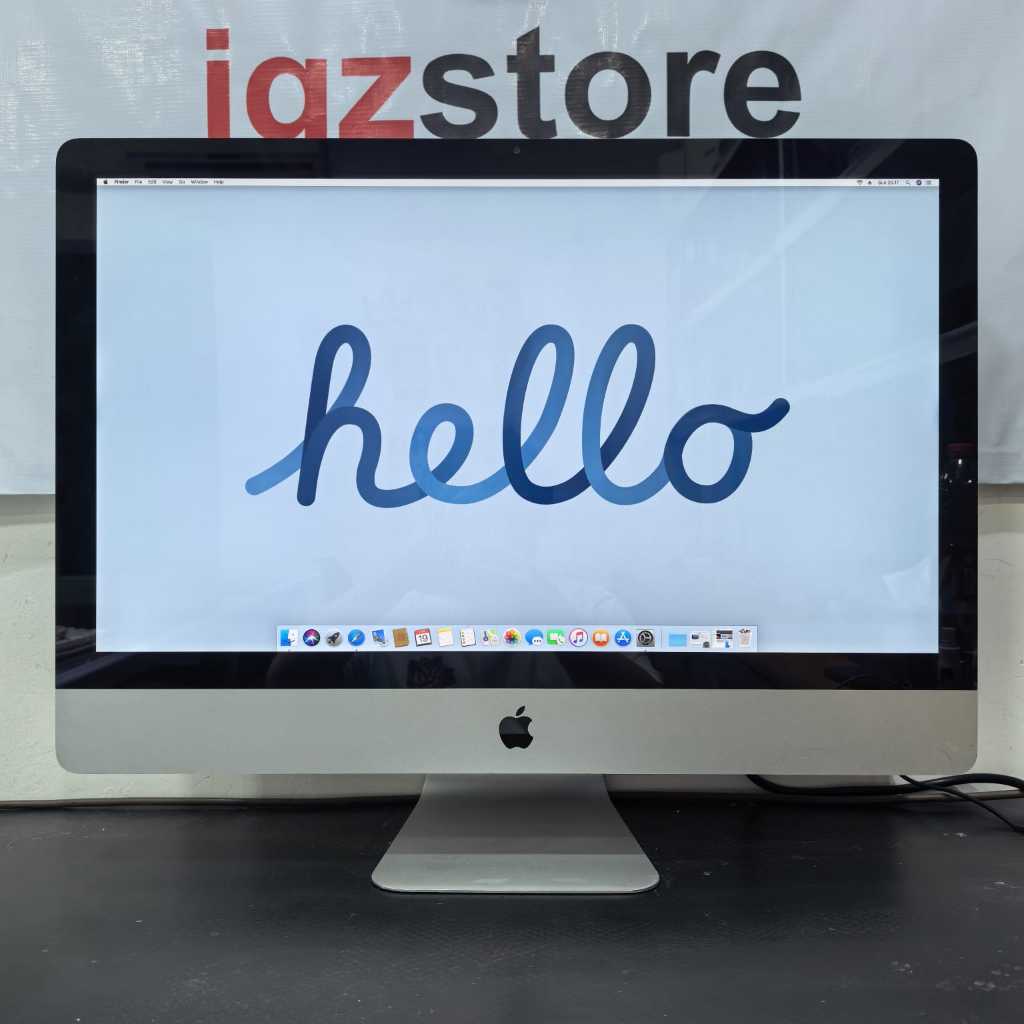 READY SIAP EDITING KANTORAN EDITING IMAC 27 INCH MID 2011 CORE I5 8/128/500 SSD