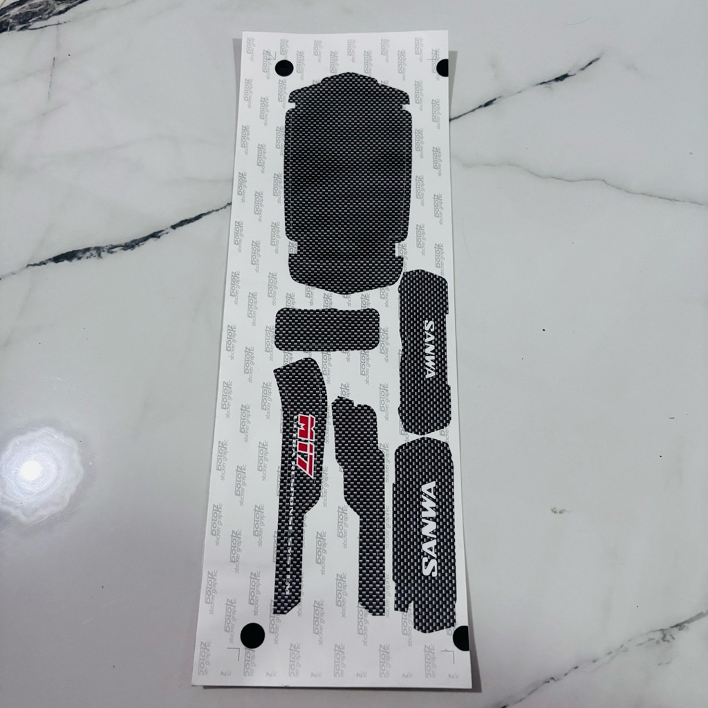 Decal Carbon Optional Sanwa M17