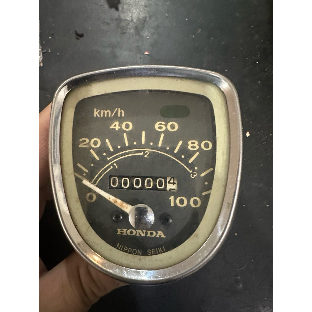 SPEEDOMETER HONDA C70 PISPOT NIPPON SEIKI ORIGINAL NOS