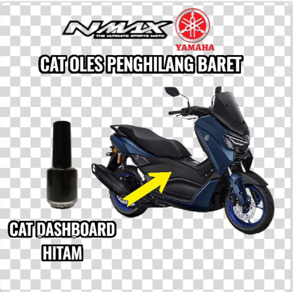 Cat Oles Dashboard Hitam Doff Black Doff Penghilang Baret Motor Yamaha N Max Neo S New