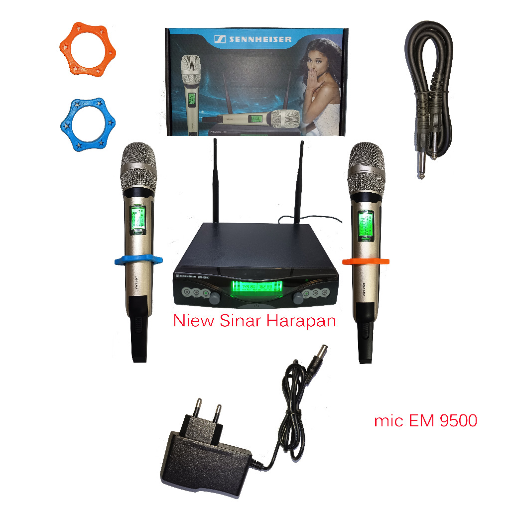 Mic wireless  em 9500 sennheiser /mic wireless/mickrofon wireless