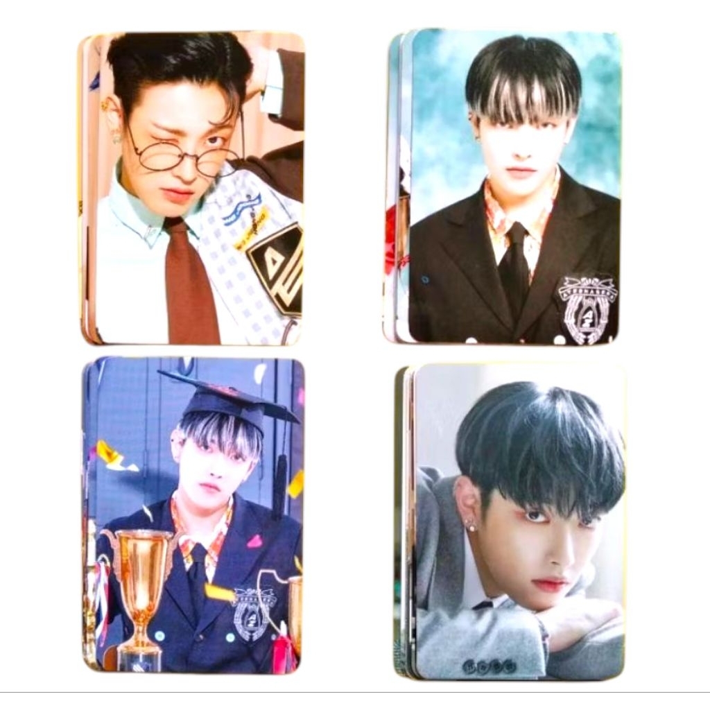 unofficial ateez photocard 1 set