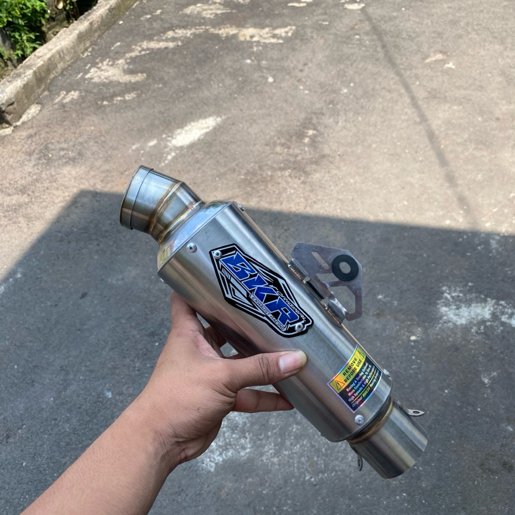 Knalpot J3 Original Bkr Racing Slincer Jenong 20cm Bkr Original