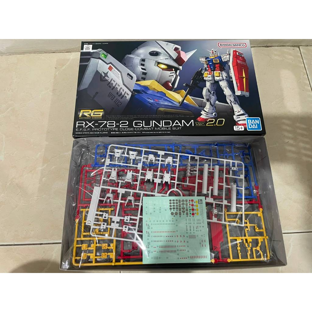 Gundam RG RX 78-2 Original 1/144 Gundam RG RX 78-2 Ver 2.0 RG 40 RG RX-78-2 Birthday Gift