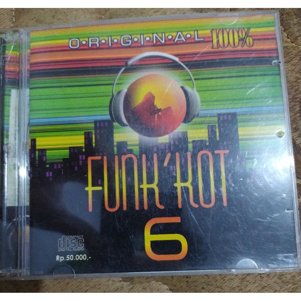 CD Audio Cyber DJ Team - Funk'Kot Vol.6 (PT.Suara Mega Mandiri)