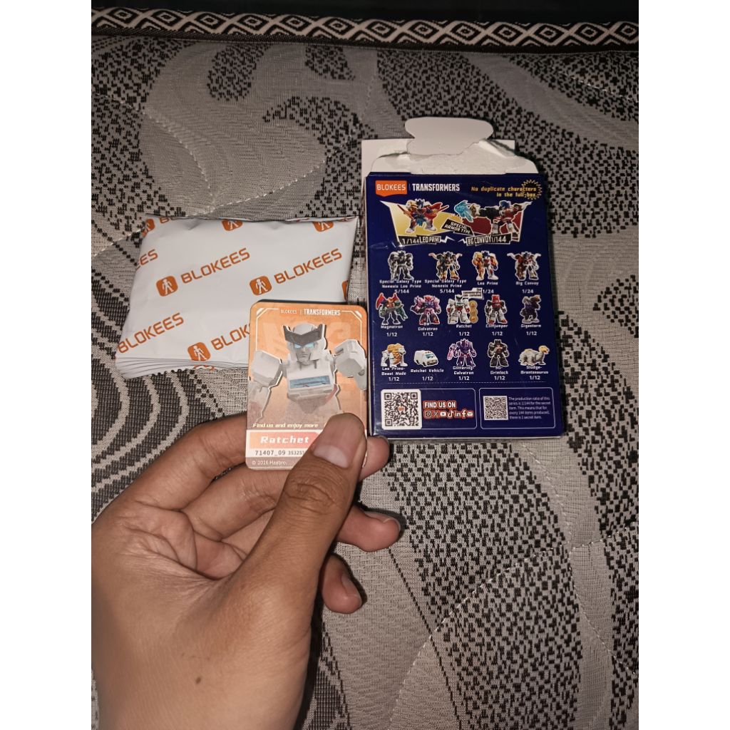 Blokees Galaxy Devender Version 07 Ratchet OFC(Random Coin)