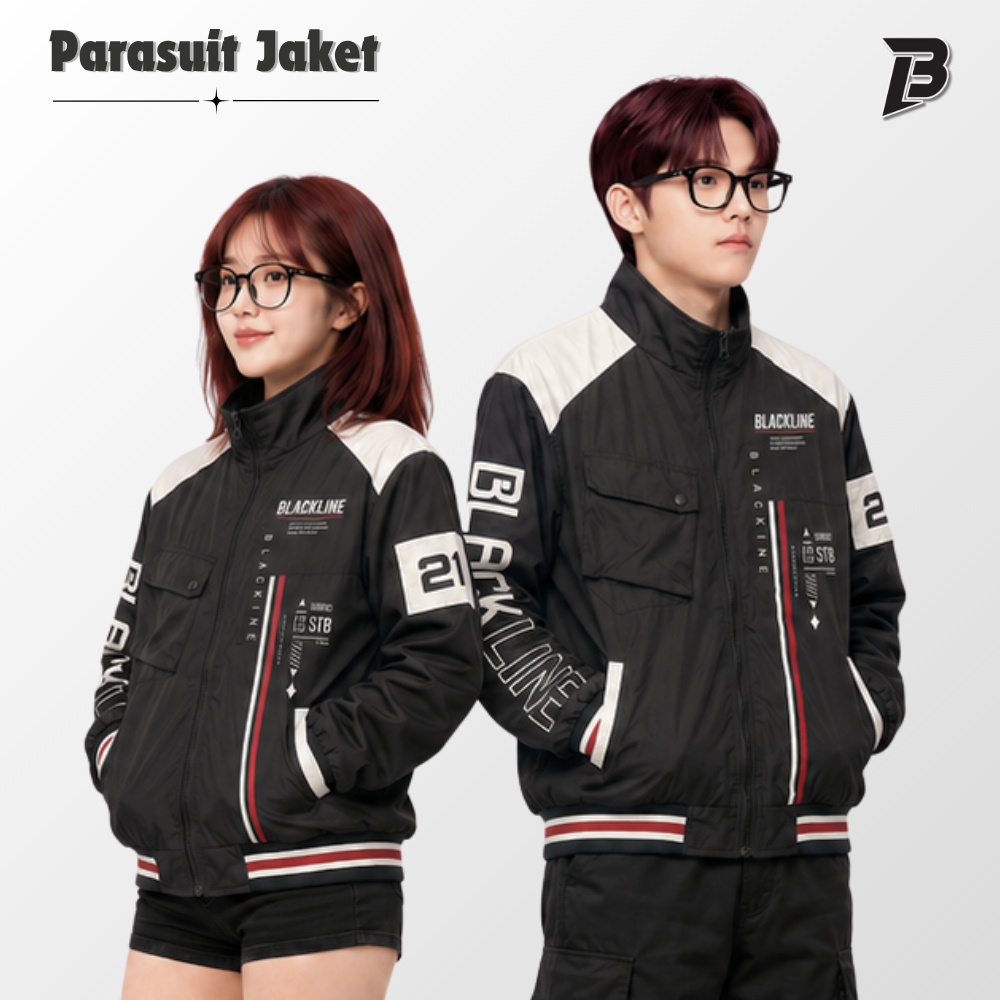 Jaket Techwear Cyberpunk Windbreaker – Jaket Riding Biker Stylish Full Motif - Parasuit Unisex