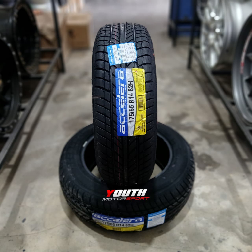 Ban Mobil Accelera 175/65 R14 Ban Tubeless Standar Brio Sigra Agya dll