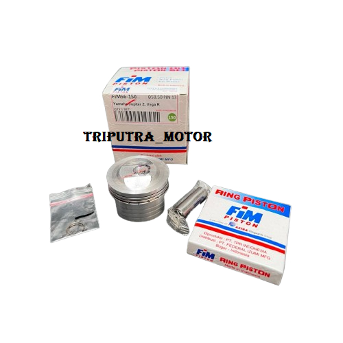 PISTON KIT JUPITER Z VEGA R 58.5MM PIN 13 FIM56 - 150 FIM PISTON SEHER JUPITER Z FIM