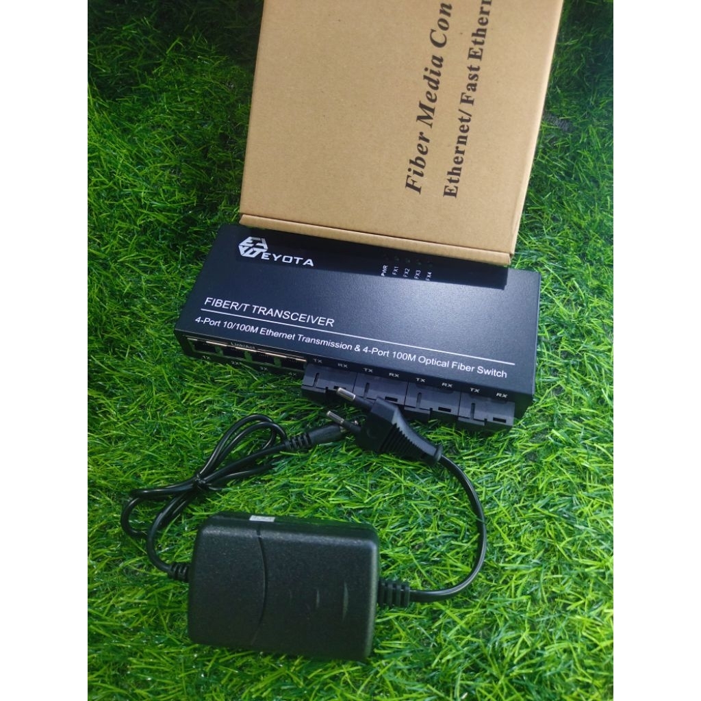 Htb Media Converter 4FO 4LAN Converter 100mbps 4 Port Fiber Optic 4 Port LAN 4 FO 4 LAN 4FO 4LAN htb