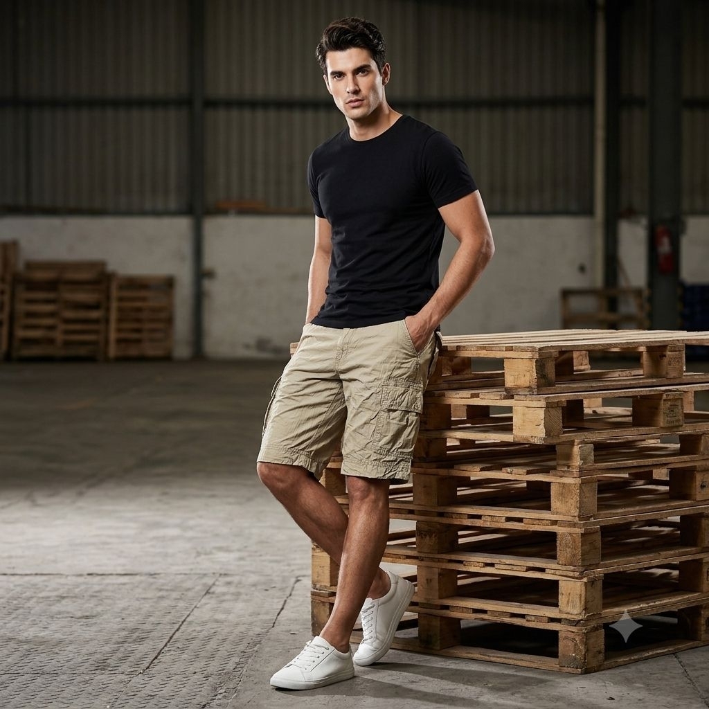 Calvin Klein Jeans Cargo Short Pants Men's
