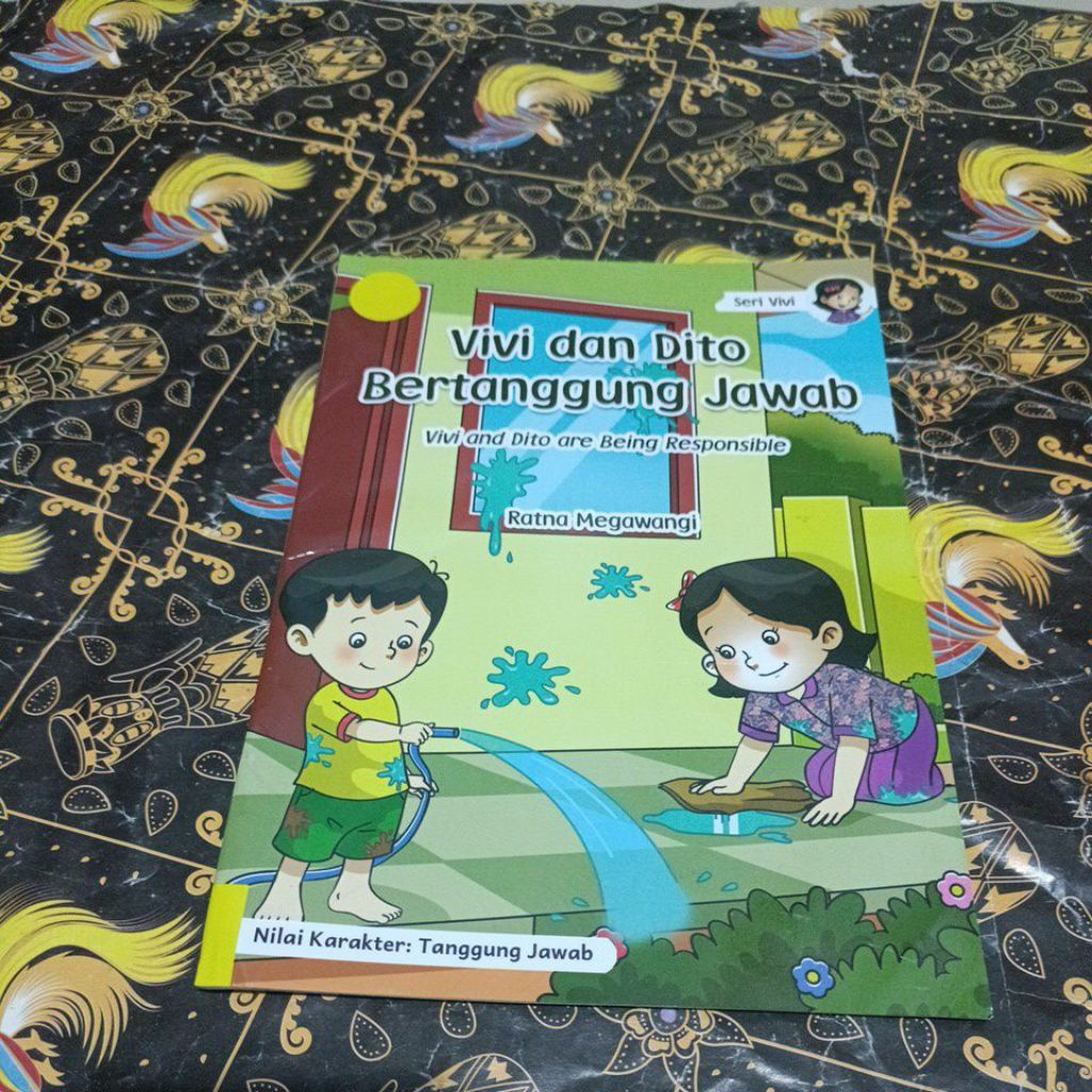 Cerita Karakter Tanggung jawab - Vivi dan Dito bertanggung jawab