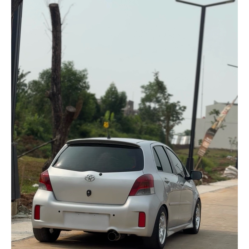 bumper belakang yaris bakpao 2012
