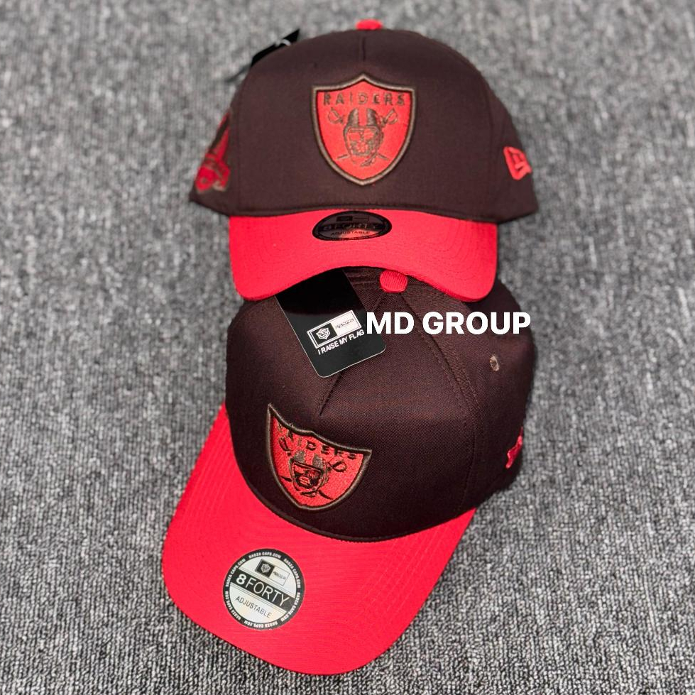 Topi Baseball Terbaru Caps Bordir Raiders Original 8Forty Adjustable Gesper Premium