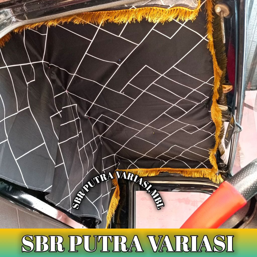 kain plafon atap kabin mobil Truk Hino Fuso / gorden mobil / kain Flapon mobil/gorden mobil /plafon 