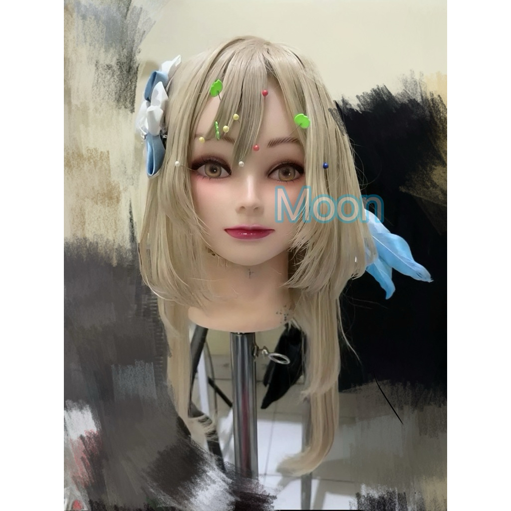 wig lumine styled, cap sisir brand aegyo