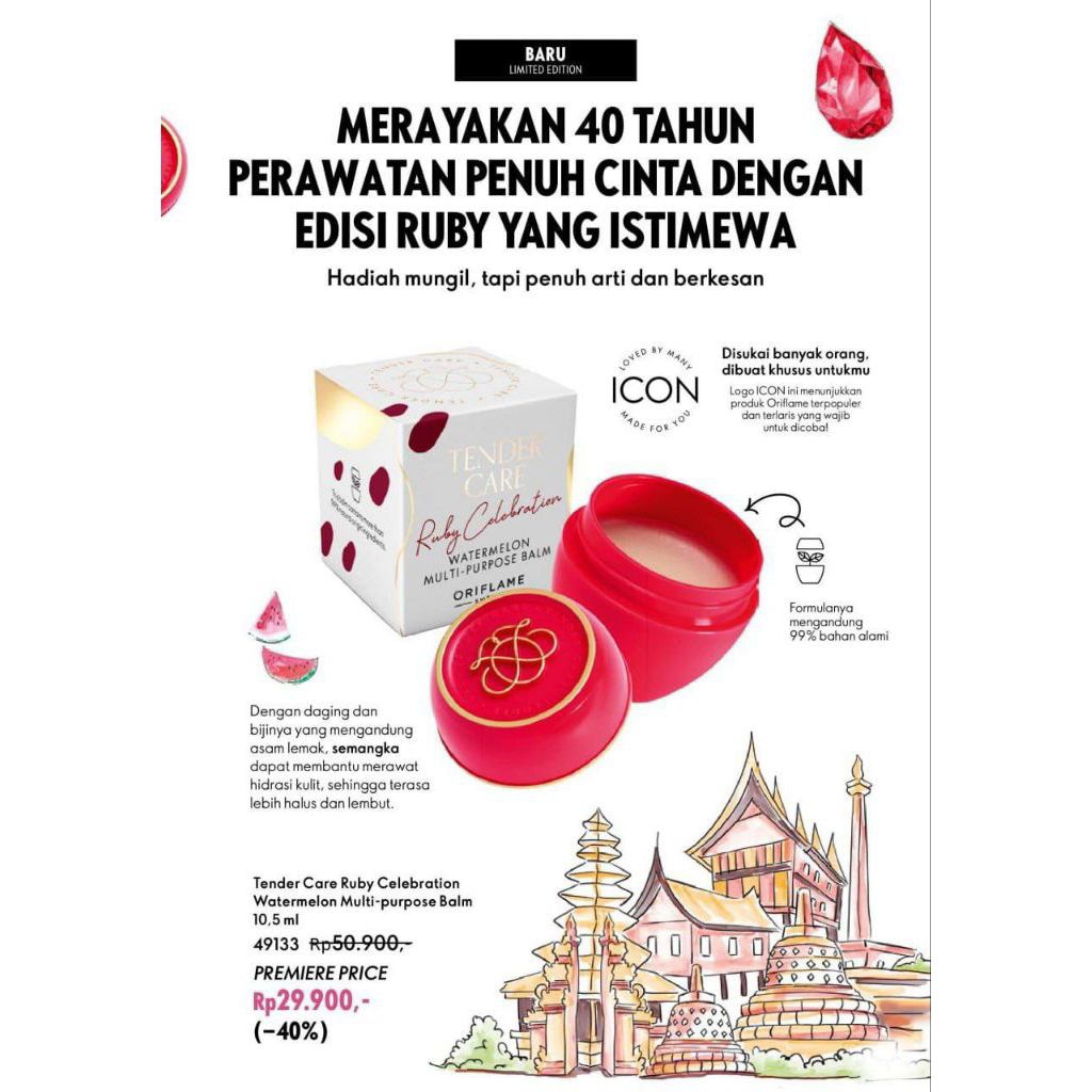 Tendercare Oriflame Original 100% pelembab balm multifungsi