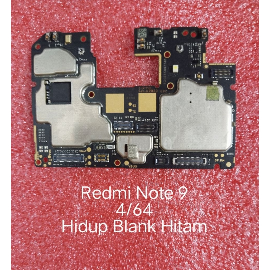 Mesin Redmi Note 9, 4/64 Hidup, Minus