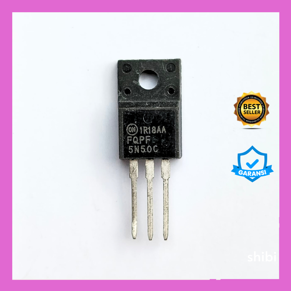 FQPF5N50  GARANSI MOSFET PENGGANTI FDPF5N50 FQPF FdPF 5N50 500V 5A TO-220F