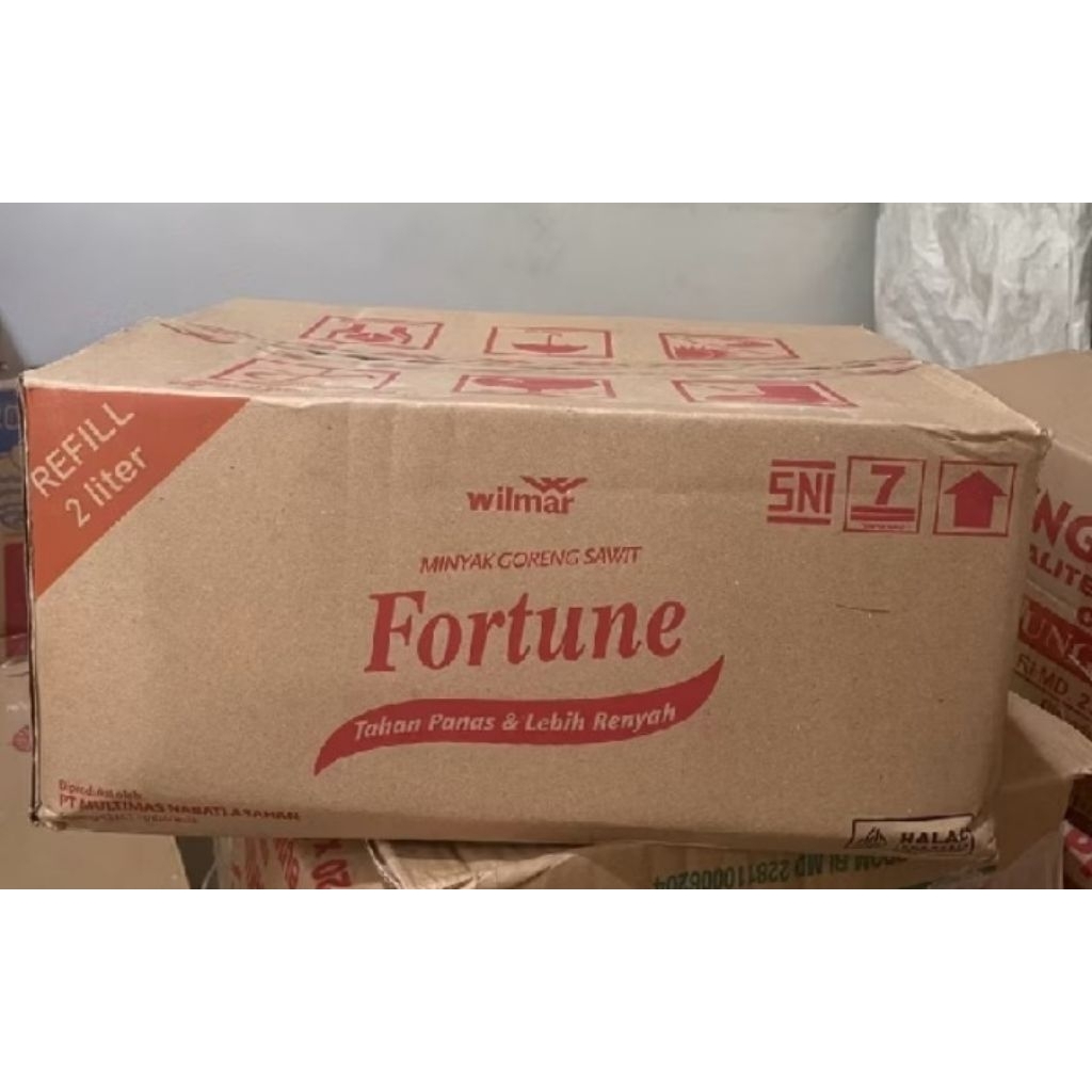 Minyak Goreng Fortune 2 L ~ 1 dus isi 6 pcs