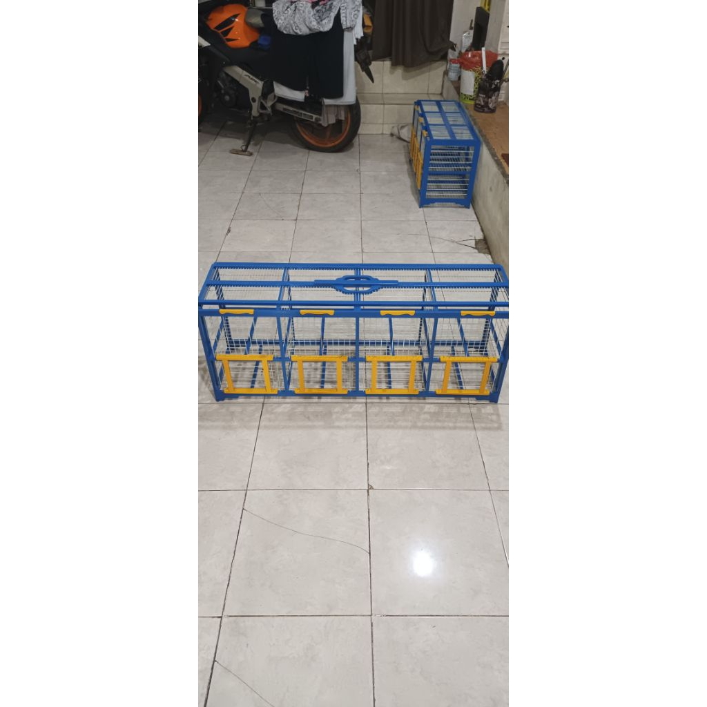 Dondang 8 pintu semi jumbo bahan kayu jati  full fiber