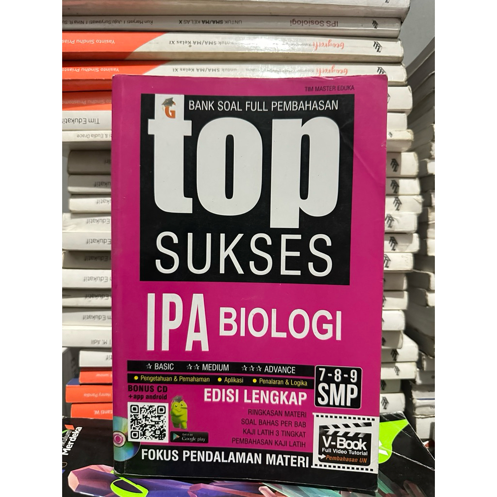 TOP SUKSES IPA BIOLOGI SMP 7-8-9 EDISI LENGKAP