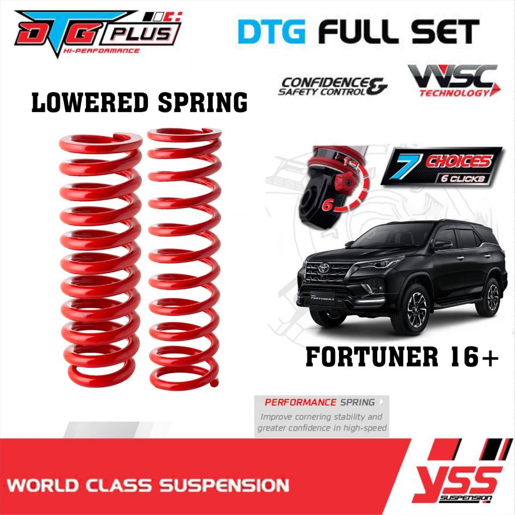 LOWERINGKIT PER SPRING YSS TOYOTA FORTUNER VNT 05-15  VRZ16+ LIKE TEIN EIBACH