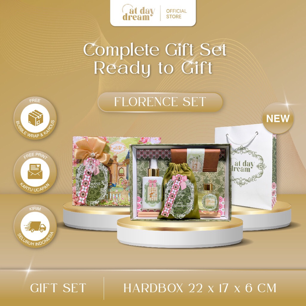 Florence Reed Diffuser Hampers & Souvenir Gift Wedding, Gift Wisuda, Gift Birthday - at daydream