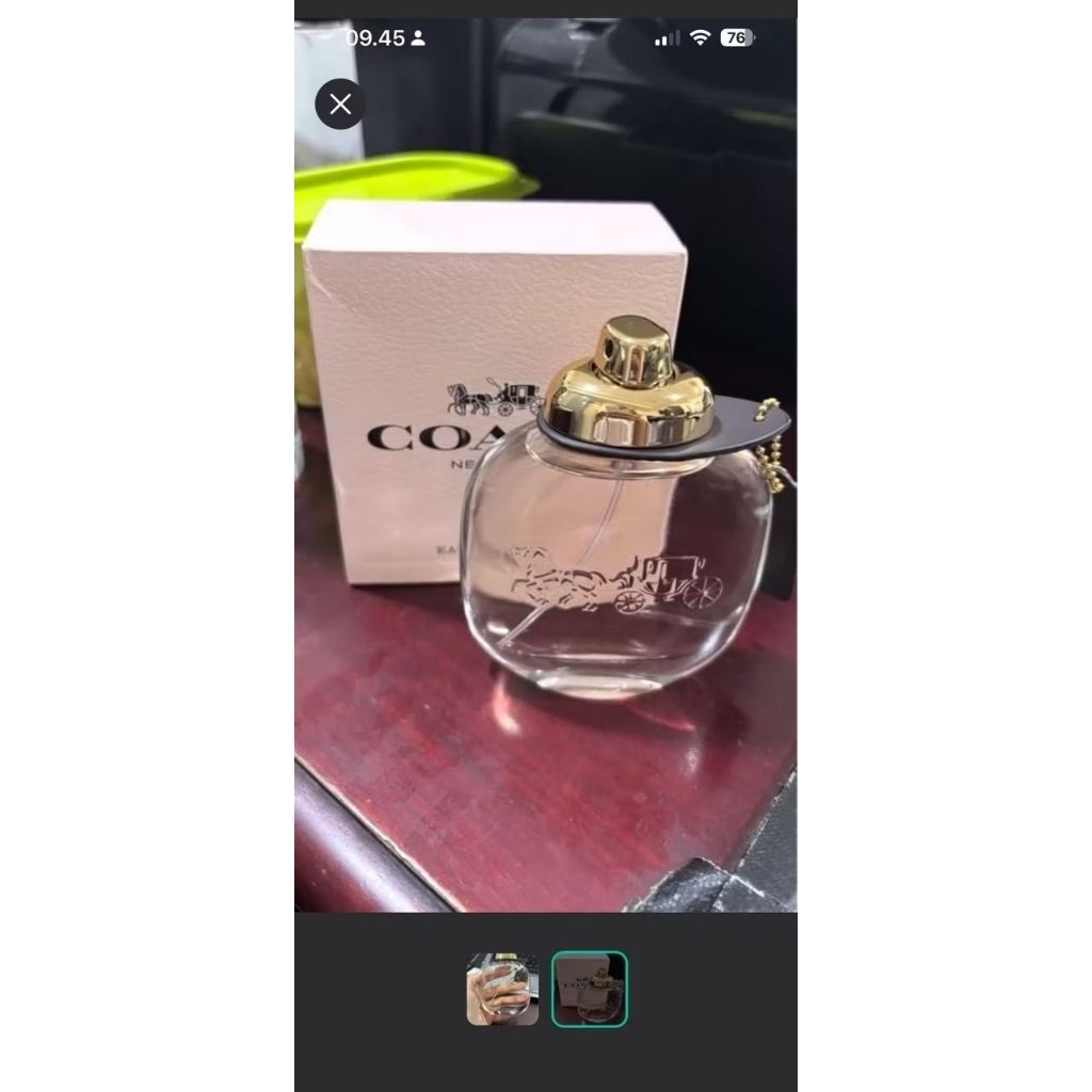 PRELOVED PARFUM COACH