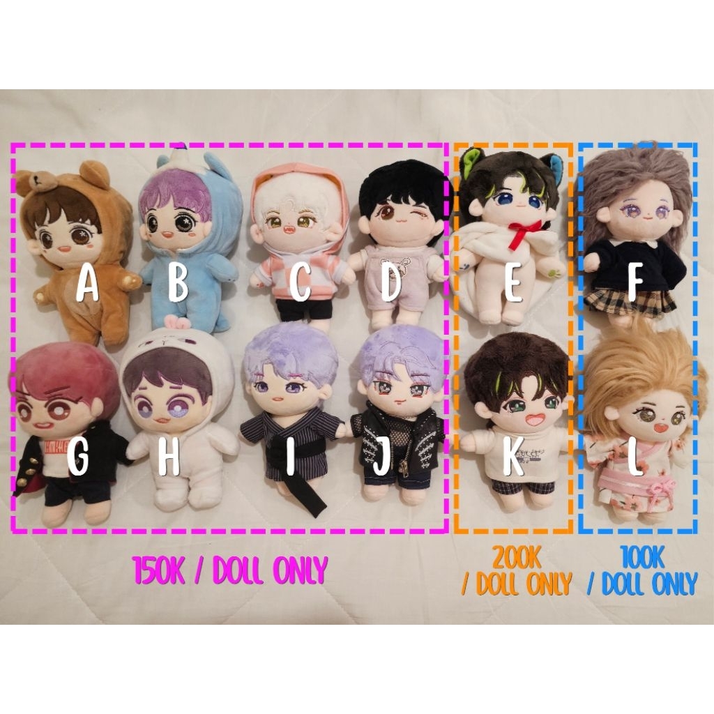 [ SALE ] NCT 127 YUTA DOYOUNG 20CM DOLL ONLY