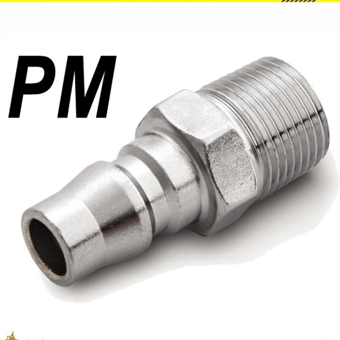 TEKIRO QUICK COUPLER PLUG PM 40 PM AT-QC1106 / AIR QUICK COUPLER PLUG 40 PM
